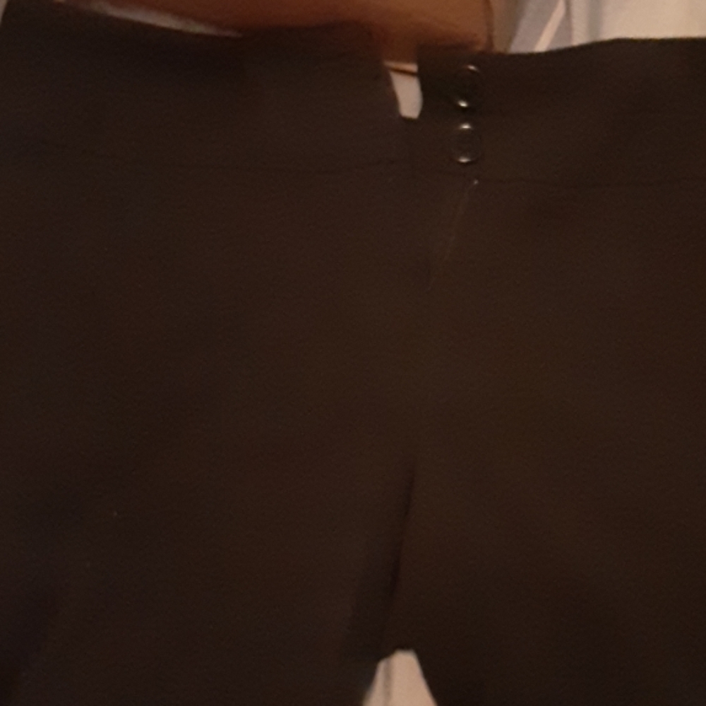 Women black dress pants